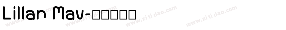 Lillan May字体转换